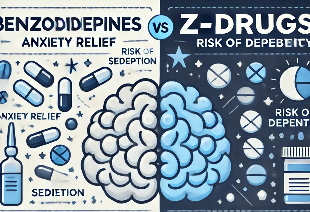 Benzodiazepines vs. Z-Drugs